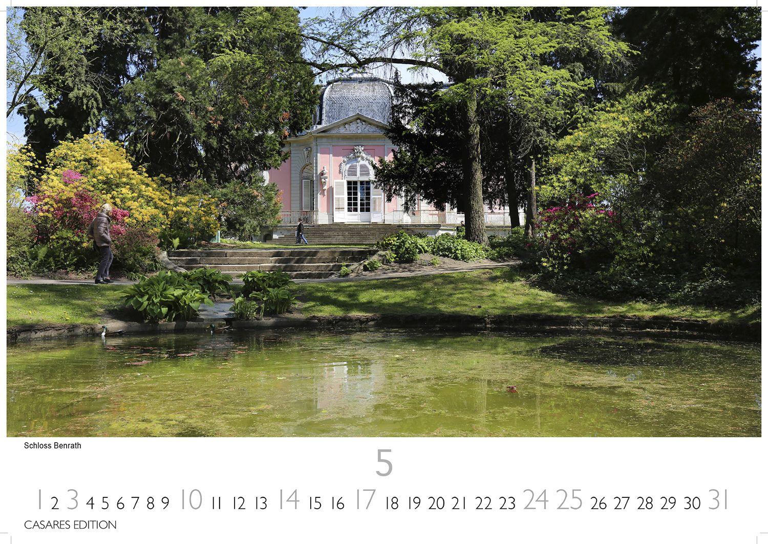 Beispielinhalt (Bild) Düsseldorf Kalender 2026 - Wandkalender | Fotokalender Deutschland 24x35cm - 12 großformatige Fotomotive in Top-Qualität der Rheinmetropole