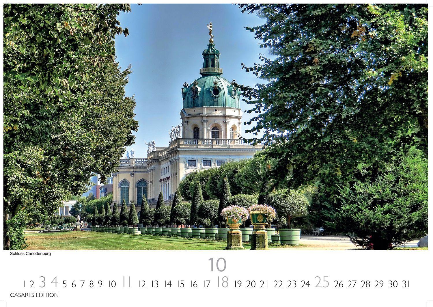 Beispielinhalt (Bild) Berlin Kalender 2026 - Wandkalender | Fotokalender Deutschland 50 x35 cm - in 12 stimmungsvollen Aufnahmen zwischen Kultur, Architektur und Hauptstadtflair