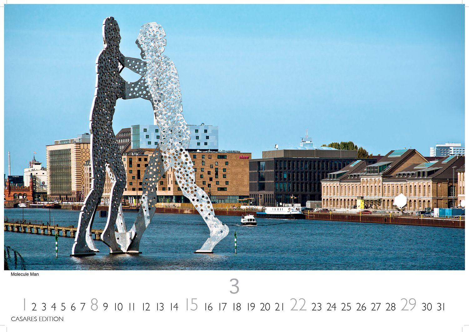 Beispielinhalt (Bild) Berlin Kalender 2026 - Wandkalender | Fotokalender Deutschland 24x35cm - in 12 stimmungsvollen Aufnahmen zwischen Kultur, Architektur und Hauptstadtflair