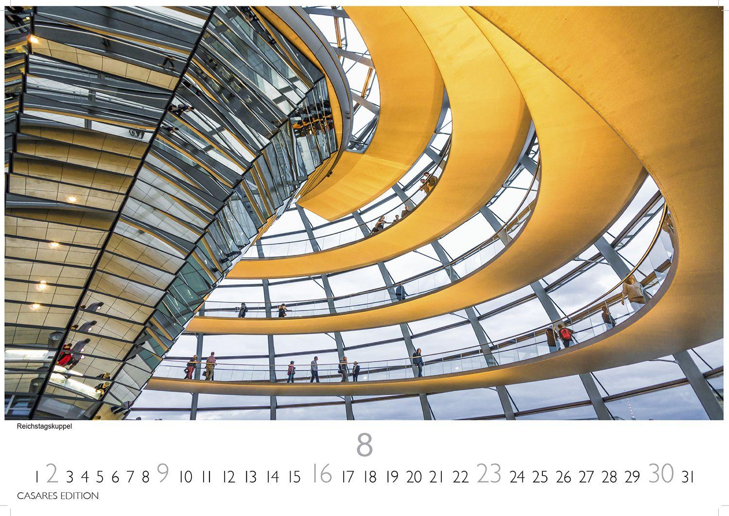 Beispielinhalt (Bild) Berlin Kalender 2026 - Wandkalender | Fotokalender Deutschland 24x35cm - in 12 stimmungsvollen Aufnahmen zwischen Kultur, Architektur und Hauptstadtflair