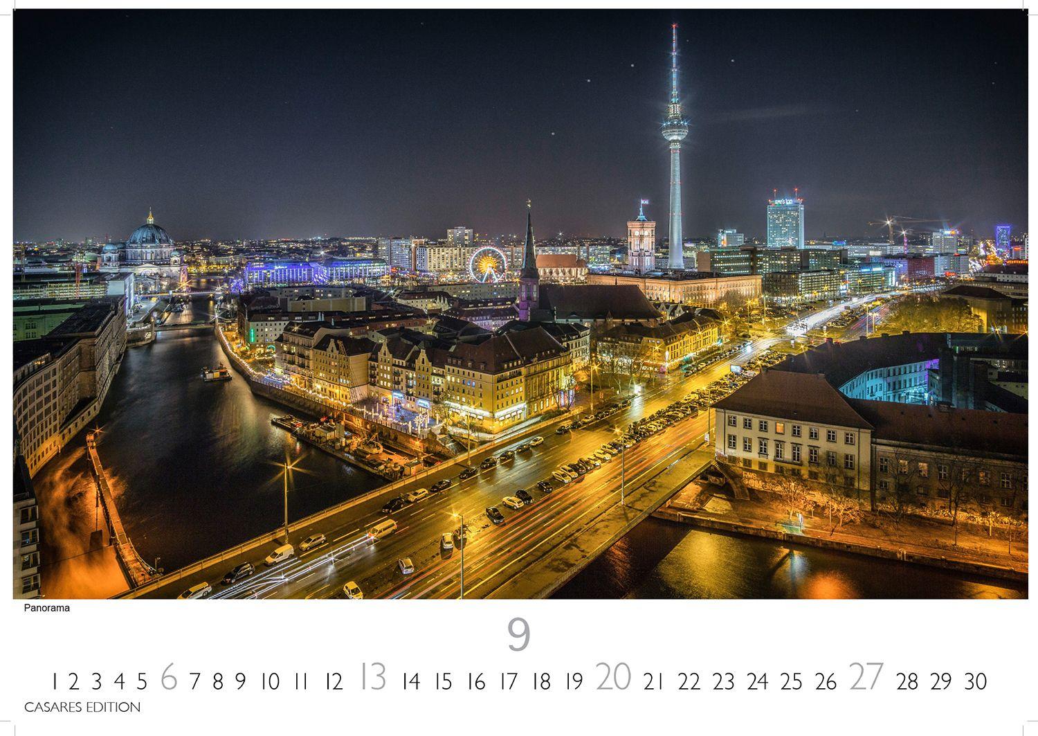 Beispielinhalt (Bild) Berlin Kalender 2026 - Wandkalender | Fotokalender Deutschland 24x35cm - in 12 stimmungsvollen Aufnahmen zwischen Kultur, Architektur und Hauptstadtflair