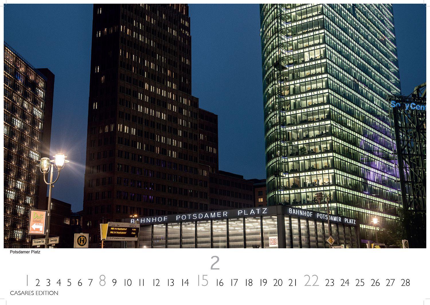 Beispielinhalt (Bild) Berlin Kalender 2026 - Wandkalender | Fotokalender Deutschland 24x35cm - in 12 stimmungsvollen Aufnahmen zwischen Kultur, Architektur und Hauptstadtflair