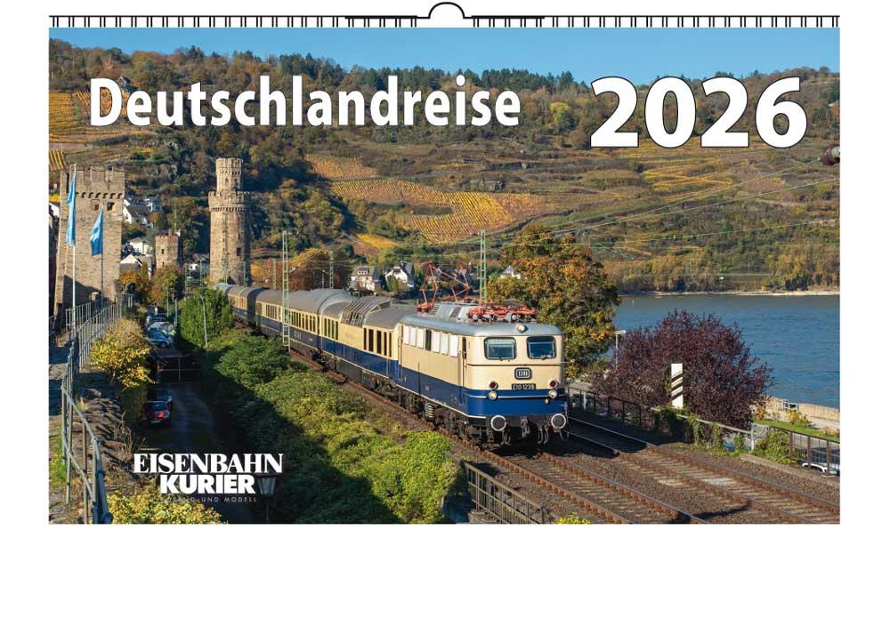 Vorderes Coverbild Deutschlandreise 2026
