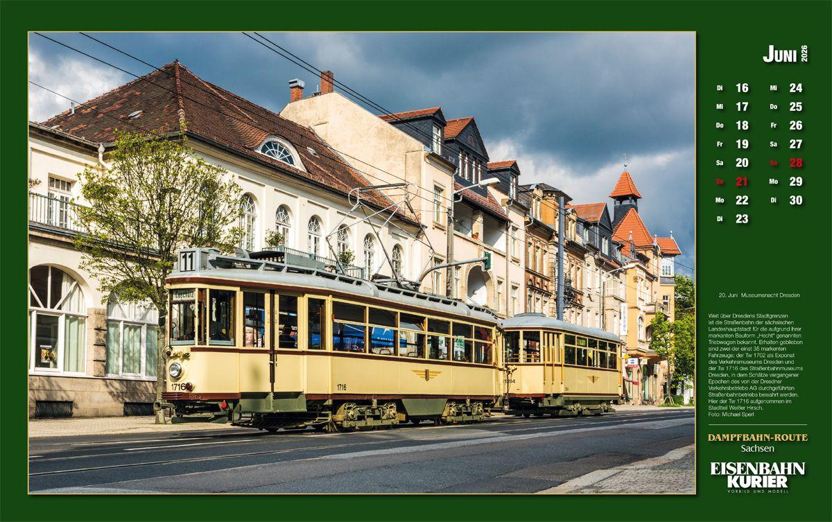 Beispielinhalt (Bild) Dampfbahn-Route Sachsen 2026