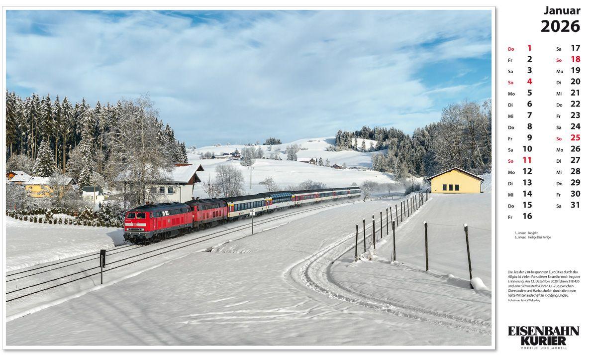 Beispielinhalt (Bild) Baureihe 218 - 2026