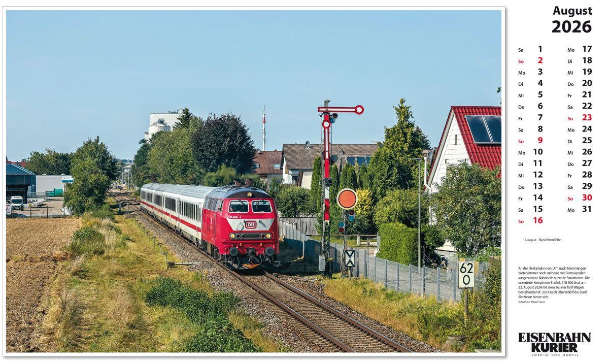 Beispielinhalt (Bild) Baureihe 218 - 2026