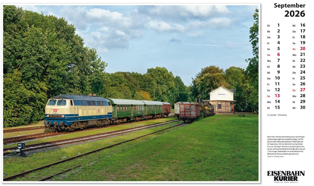 Beispielinhalt (Bild) Baureihe 218 - 2026