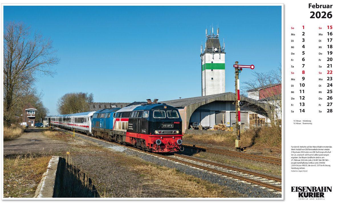 Beispielinhalt (Bild) Baureihe 218 - 2026