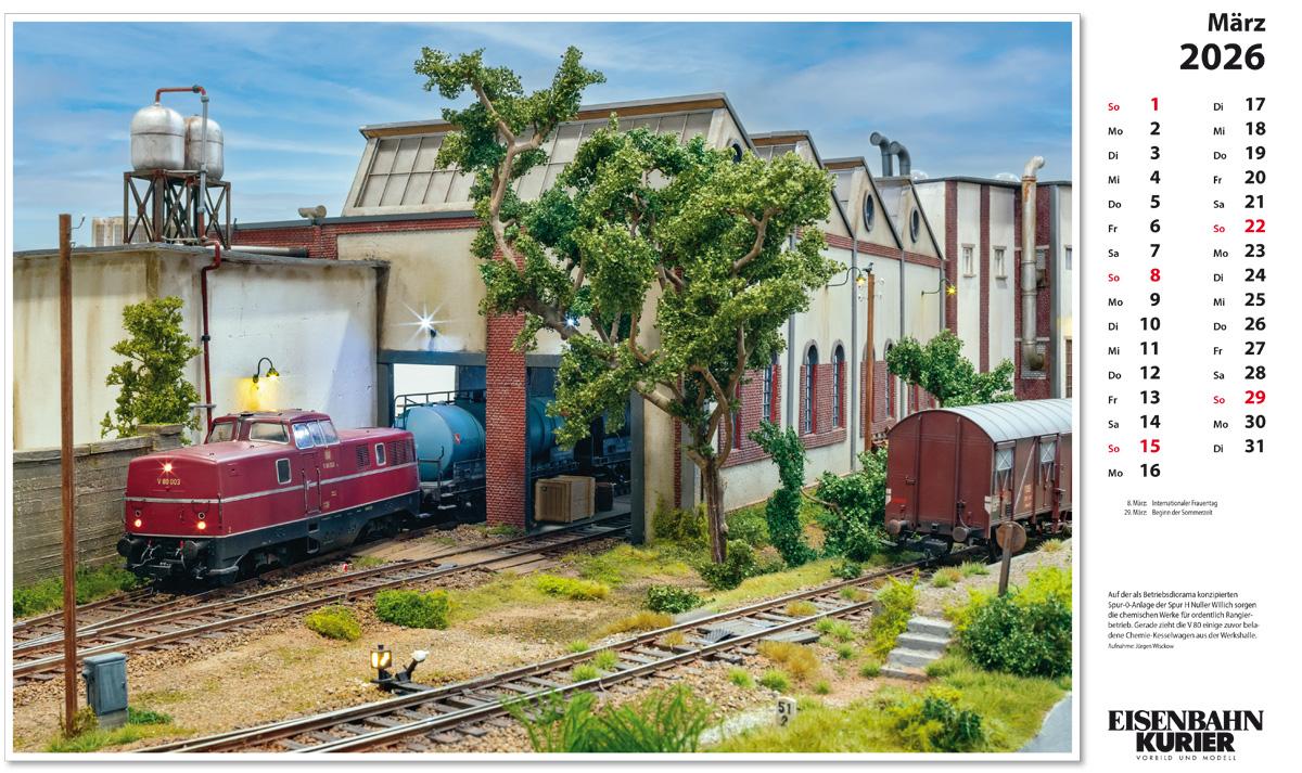 Beispielinhalt (Bild) Modellbahnen 2026