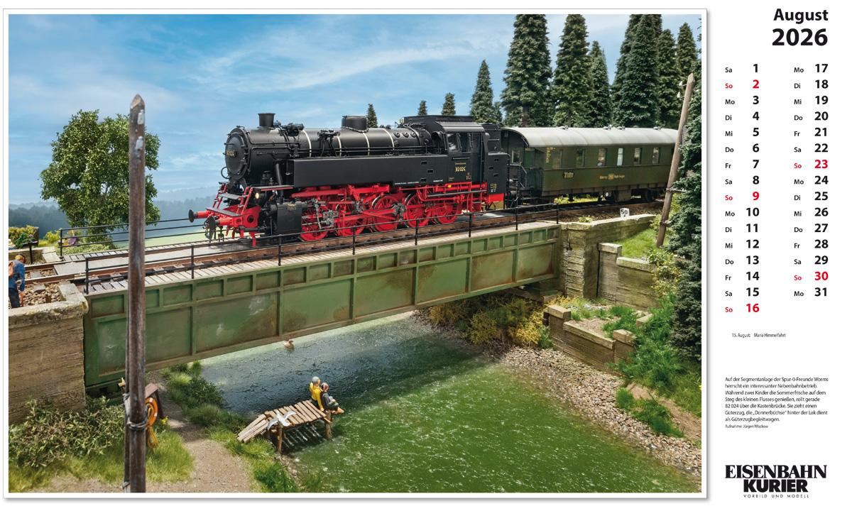 Beispielinhalt (Bild) Modellbahnen 2026