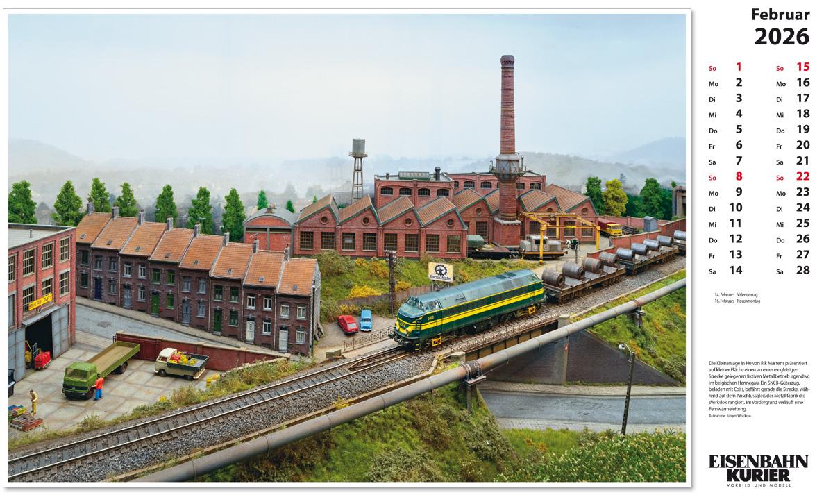 Beispielinhalt (Bild) Modellbahnen 2026