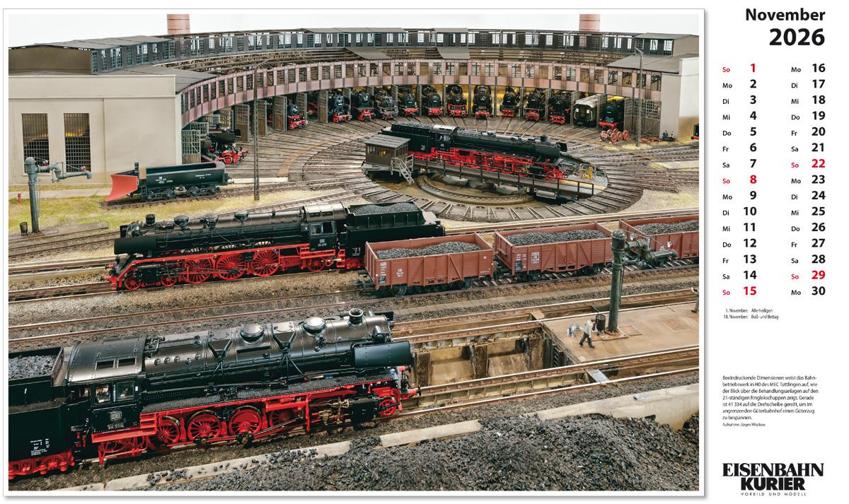 Beispielinhalt (Bild) Modellbahnen 2026