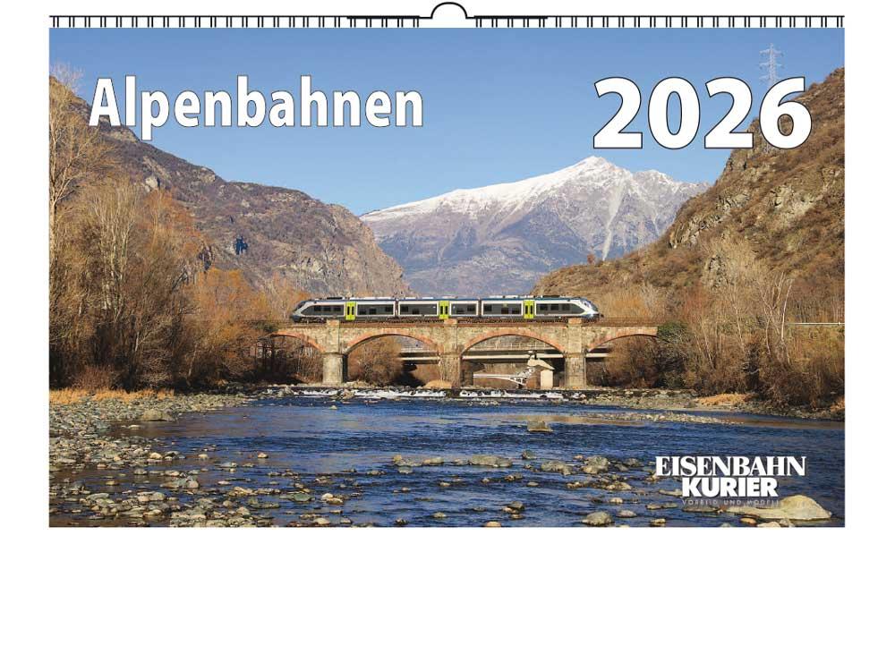 Vorderes Coverbild Alpenbahnen 2026