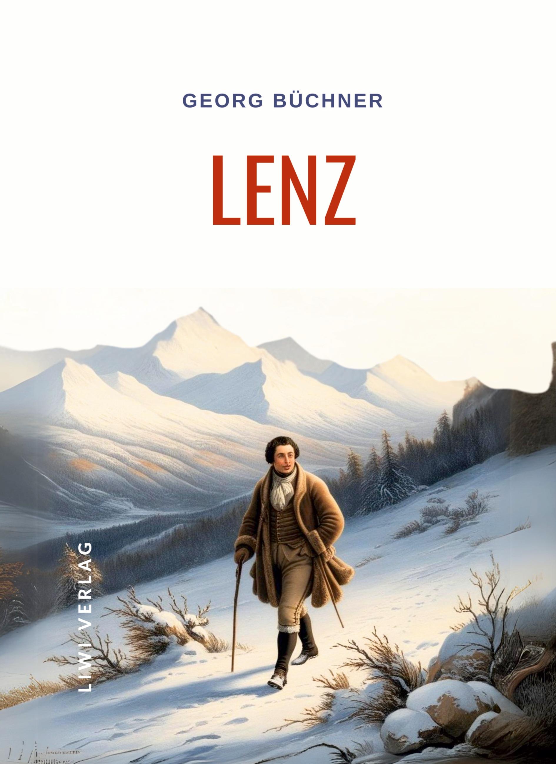 Vorderes Coverbild Georg Büchner: Lenz. Vollständige Neuausgabe