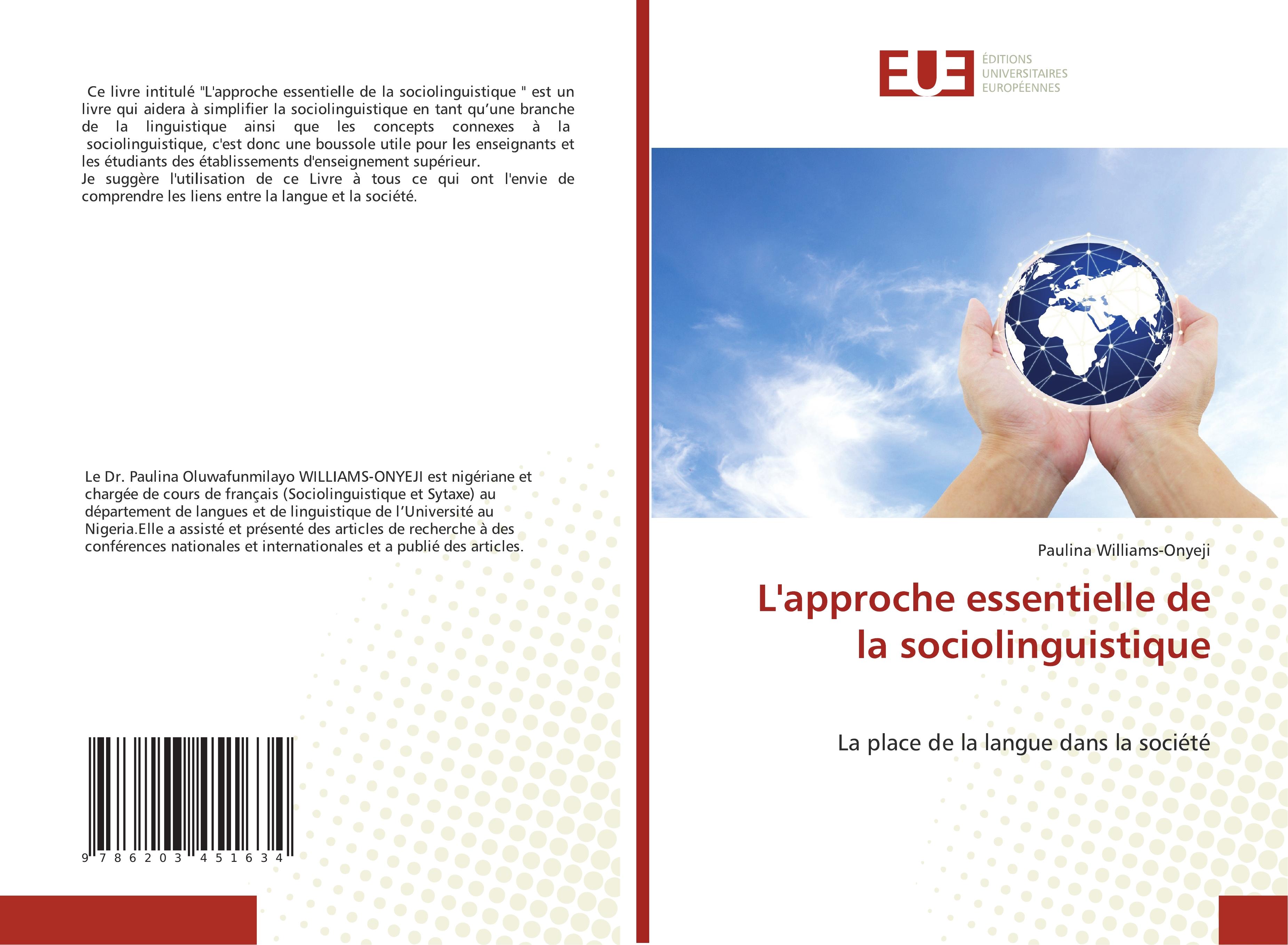 Vorderes Coverbild L'approche essentielle de la sociolinguistique