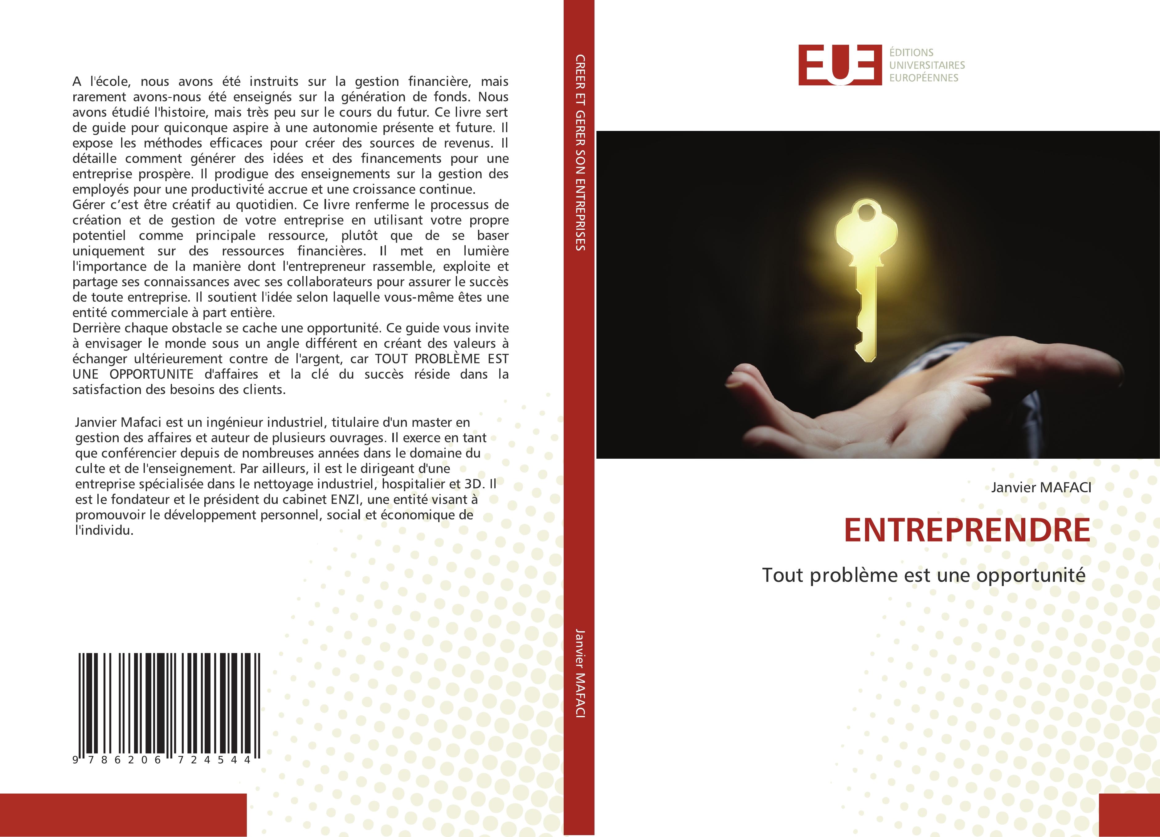 Vorderes Coverbild ENTREPRENDRE