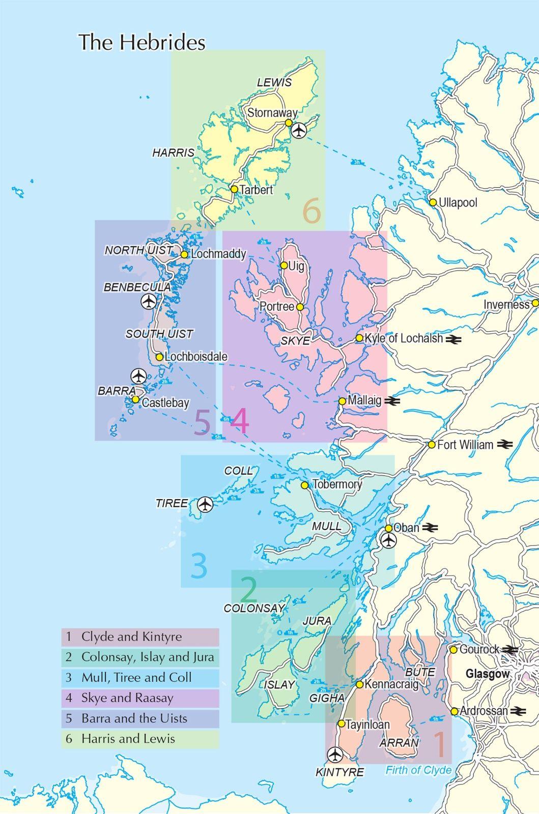 Beispielinhalt (Bild) Cycling in the Hebrides