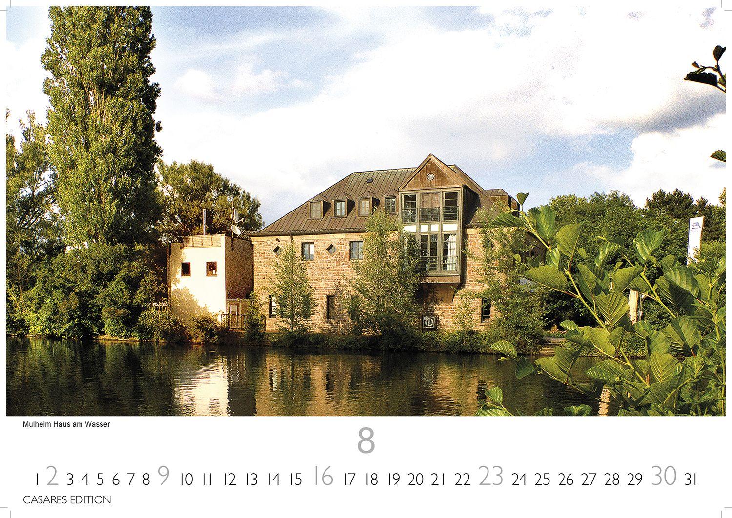 Beispielinhalt (Bild) Ruhrgebiet Kalender 2026 - Wandkalender | Fotokalender Deutschland 35x50cm | mit 12 starken Industrie- und Stadtmotiven