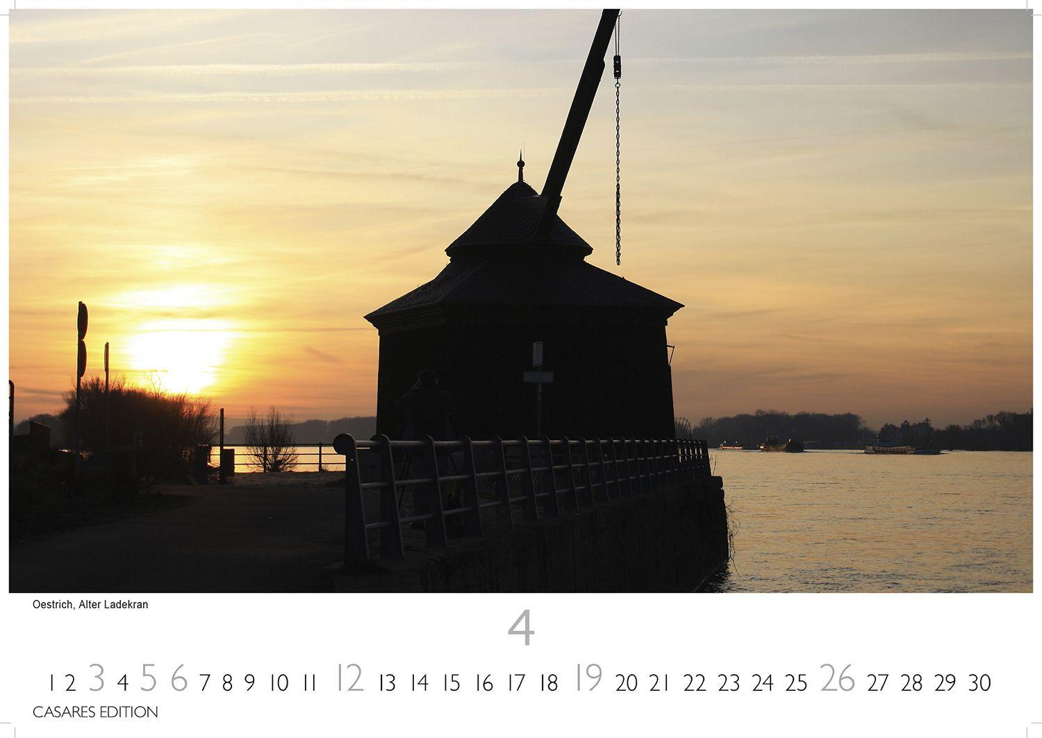 Beispielinhalt (Bild) Der Rhein Kalender 2026 - Wandkalender | Fotokalender Deutschland 24x35cm | mit 12 eindrucksvollen Aufnahmen von Flusslandschaften, Burgen und Weinregionen