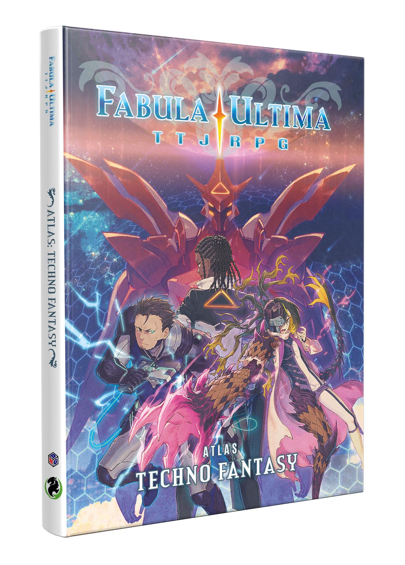Vorderes Coverbild Fabula Ultima - Atlas: Techno Fantasy