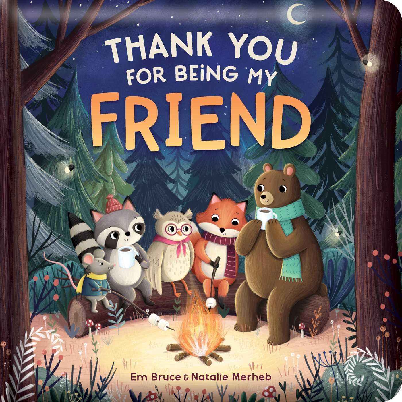 Vorderes Coverbild Thank You for Being My Friend: Padded Board Book