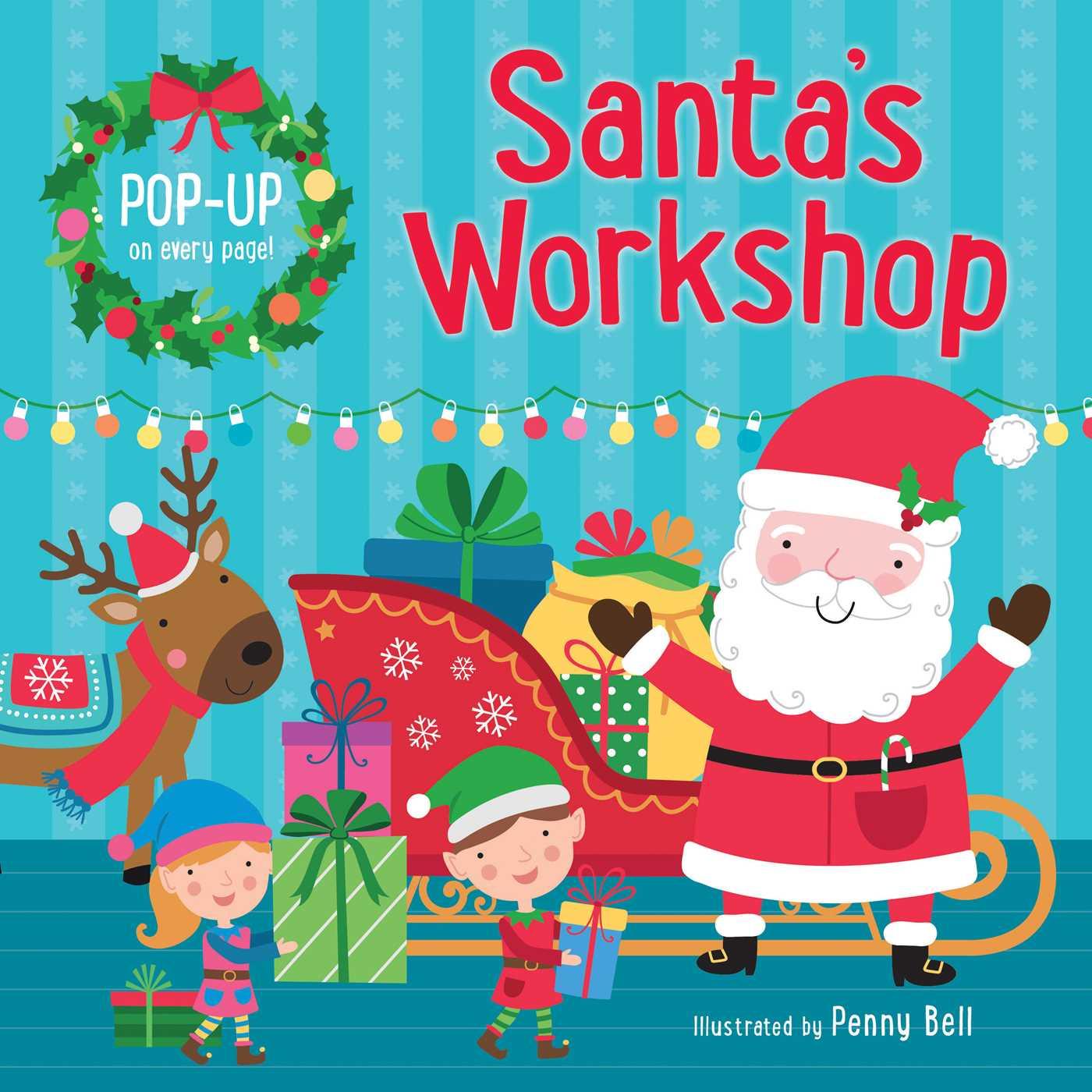 Vorderes Coverbild Santa's Workshop: Pop-Up Book