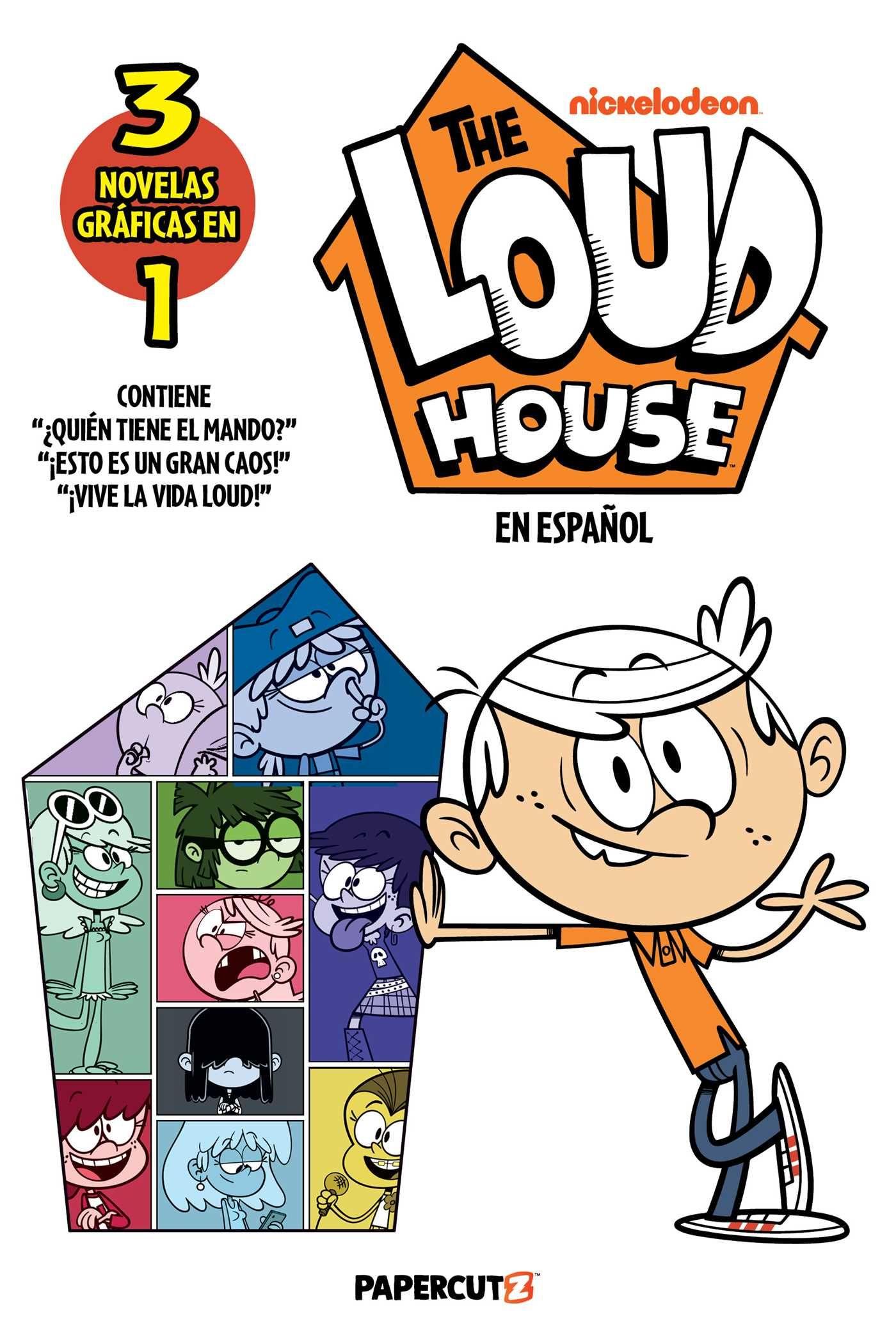 Vorderes Coverbild The Loud House 3 in 1 Vol. 1 (Spanish Language Edition)