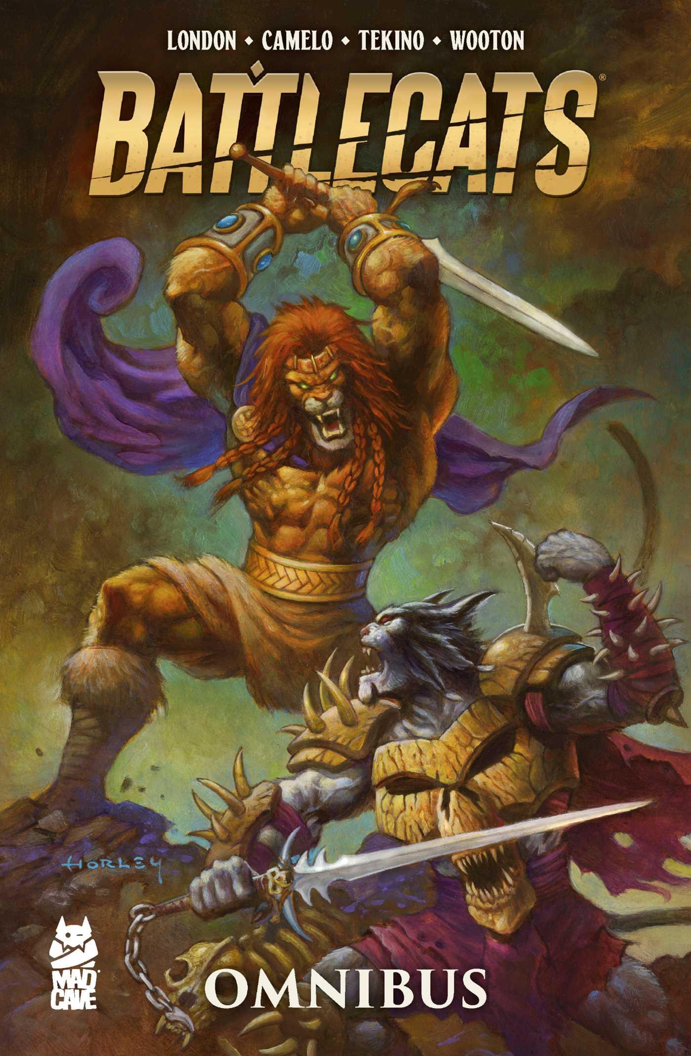 Vorderes Coverbild Battlecats Omnibus