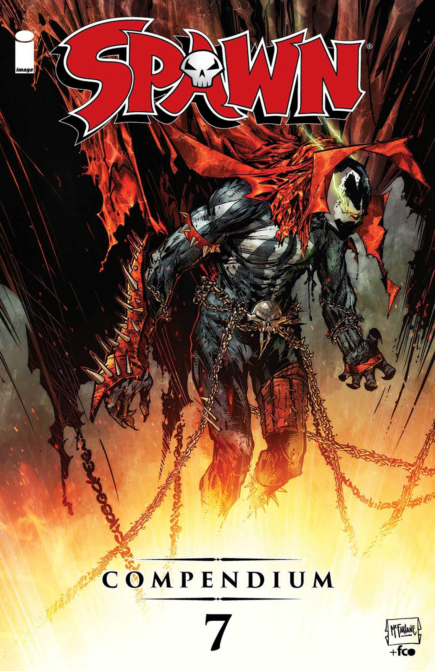 Vorderes Coverbild Spawn Compendium Volume 7 Color Edition