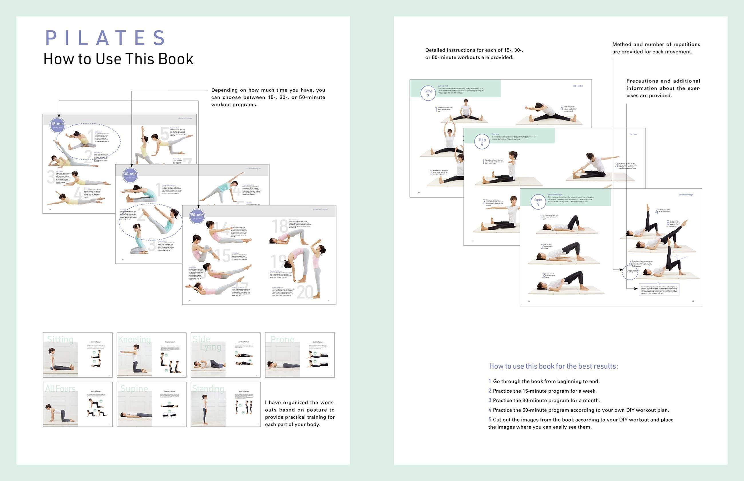 Beispielinhalt (Bild) Pilates at Home