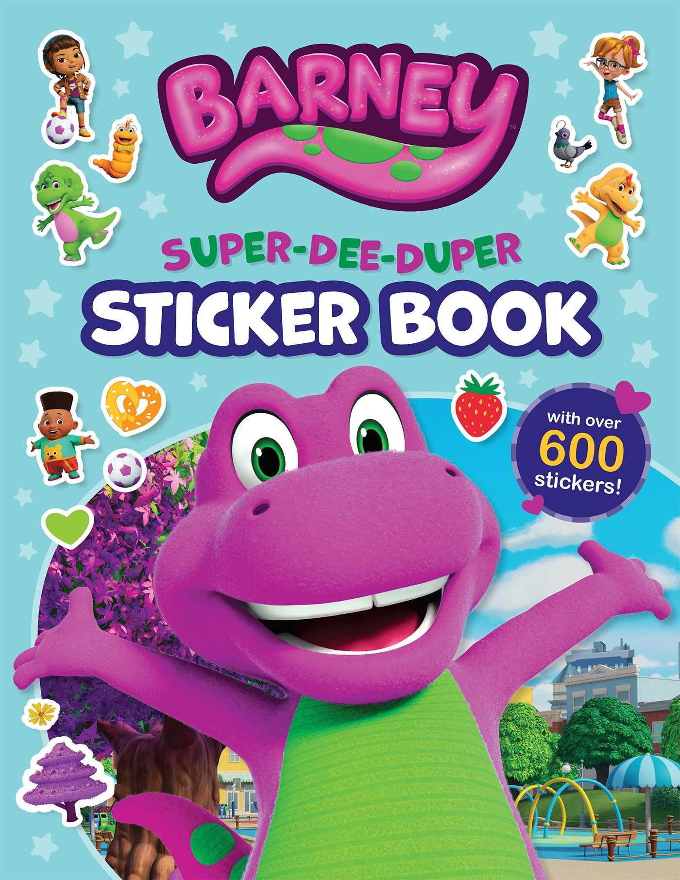 Vorderes Coverbild Barney: Super-Dee-Duper Sticker Book