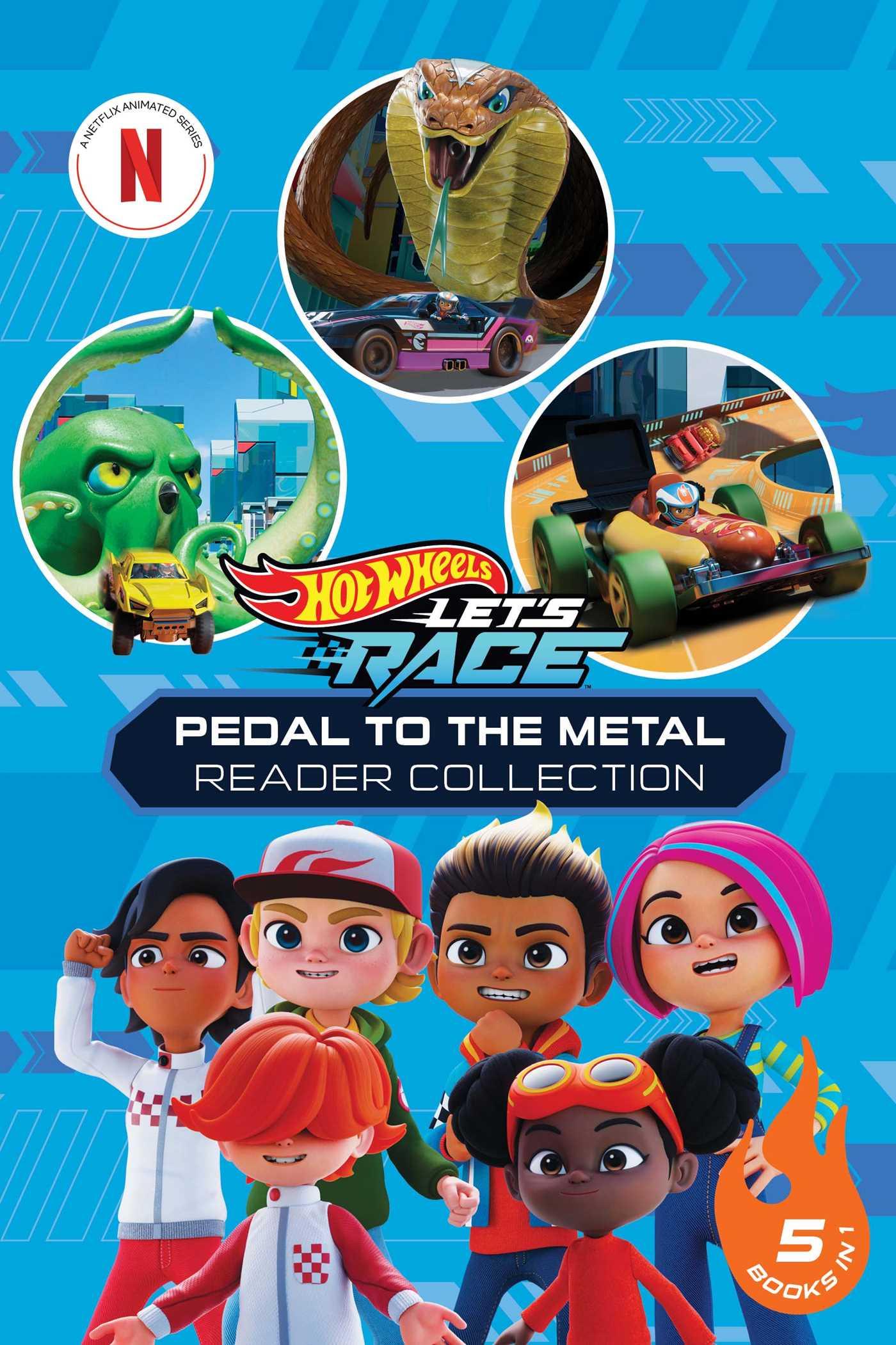 Vorderes Coverbild Hot Wheels Let's Race: Pedal to the Metal Reader Collection
