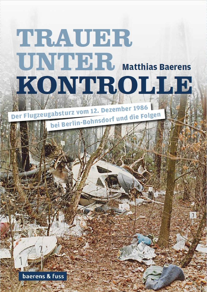 Vorderes Coverbild Trauer unter Kontrolle