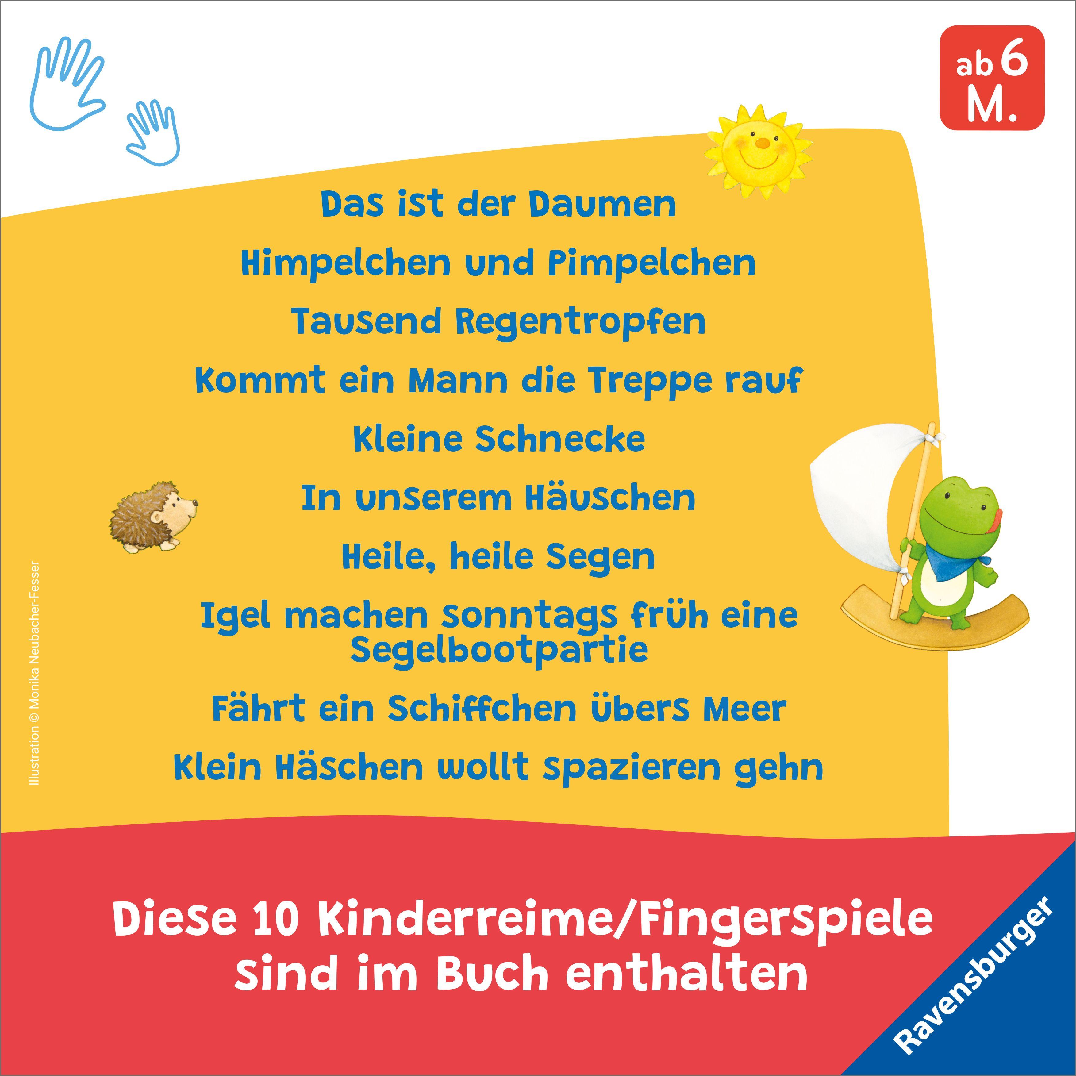 Beispielinhalt (Bild) Fingerspiele für Klitzekleine