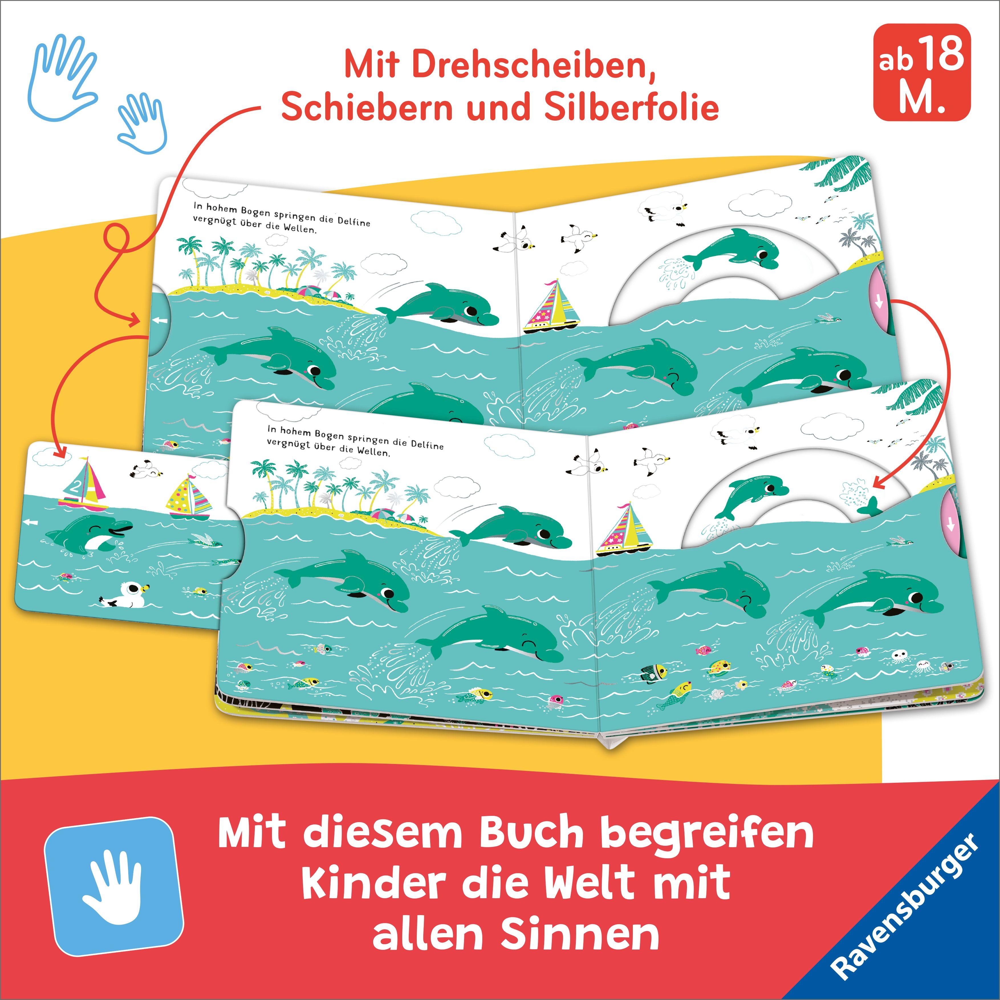 Beispielinhalt (Bild) Mein erstes Glitzerbuch - Im Meer