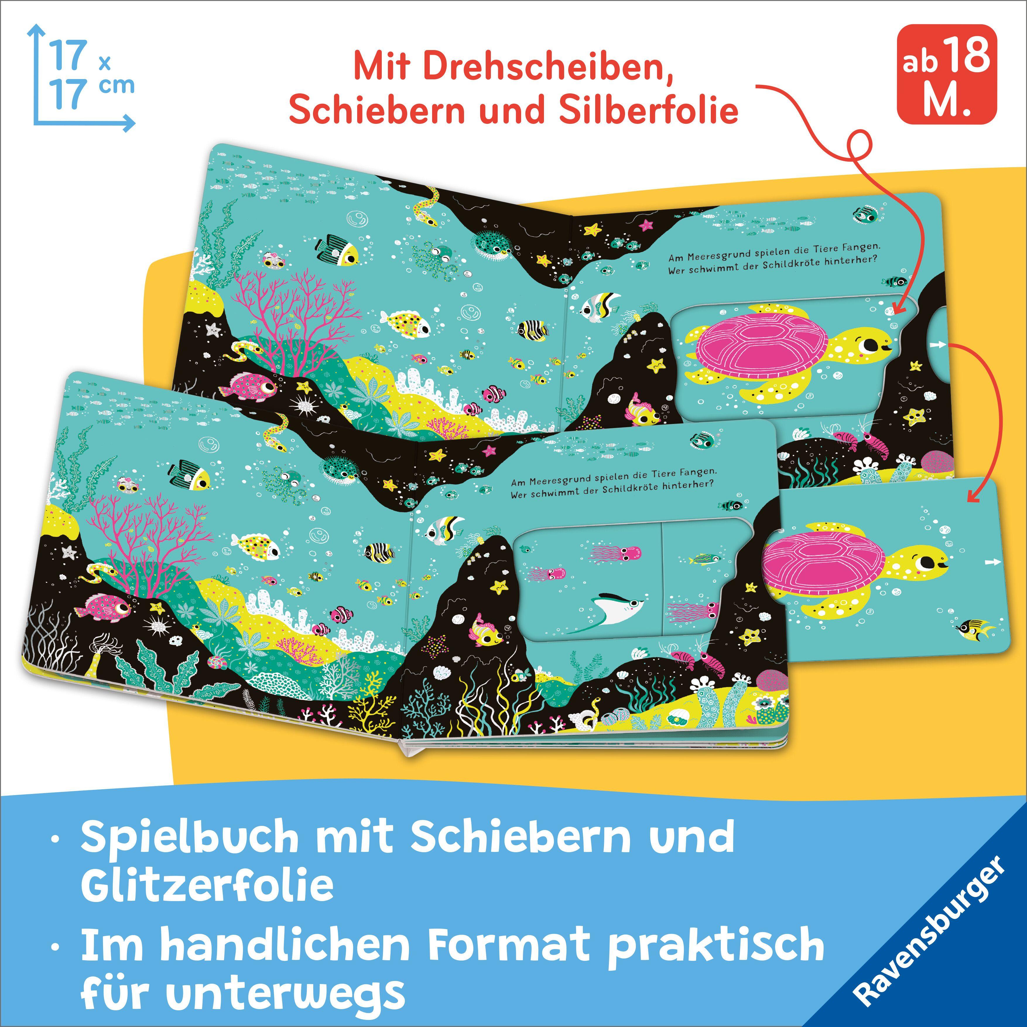 Beispielinhalt (Bild) Mein erstes Glitzerbuch - Im Meer