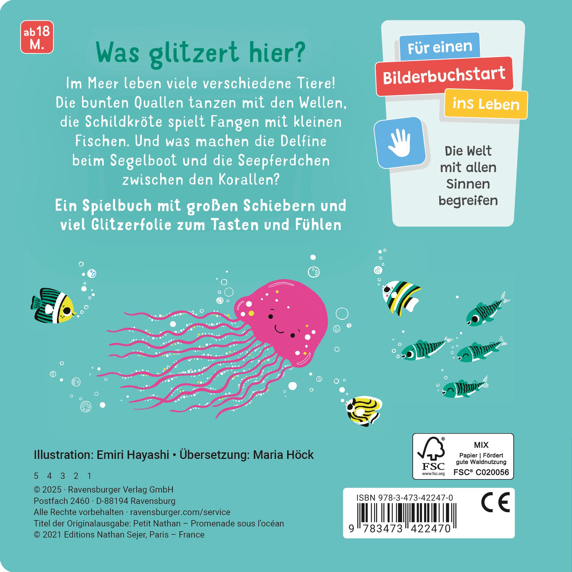 Rückseitencover Mein erstes Glitzerbuch - Im Meer