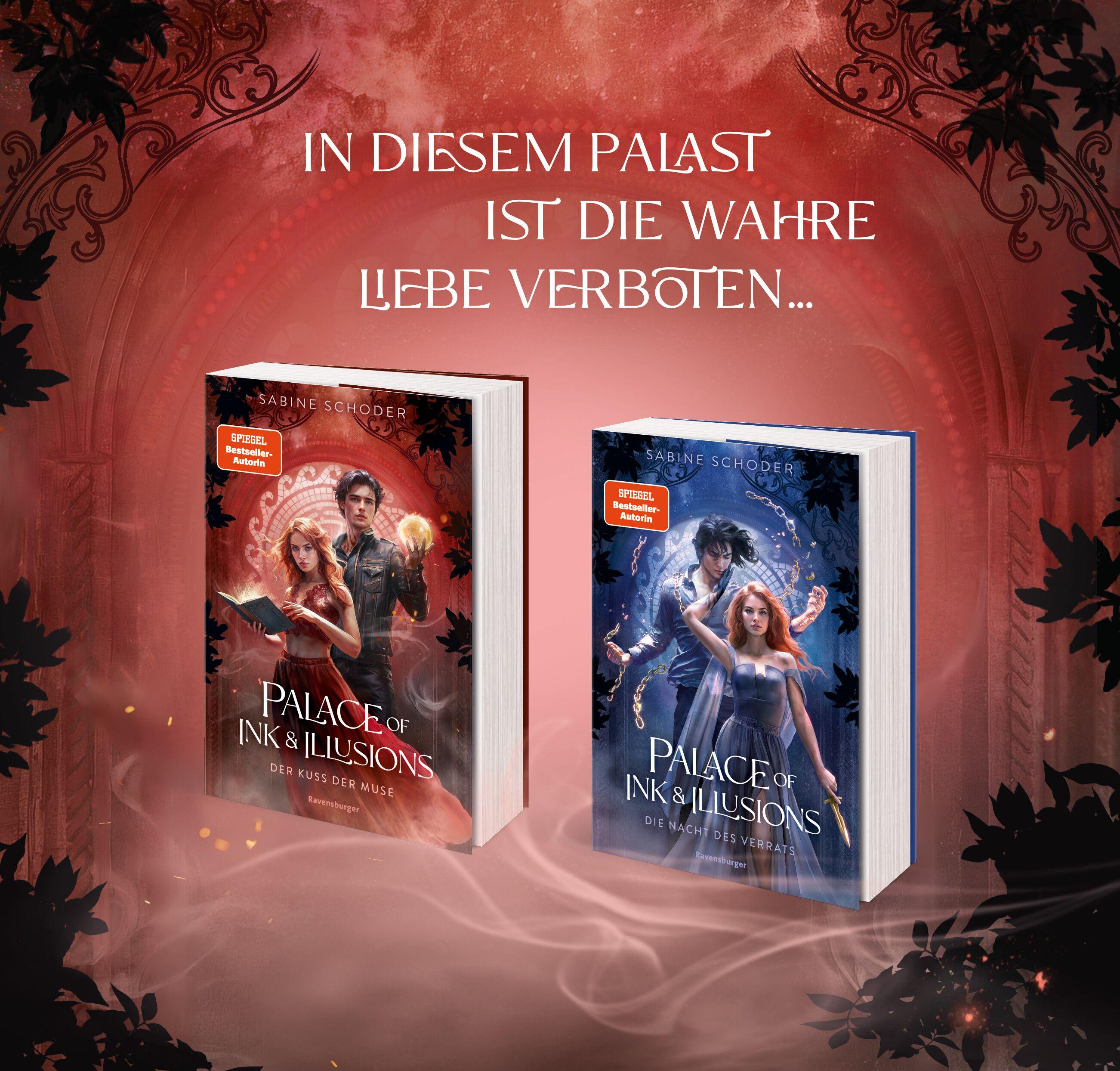 Beispielinhalt (Bild) Palace of Ink & Illusions, Band 1 - Der Kuss der Muse