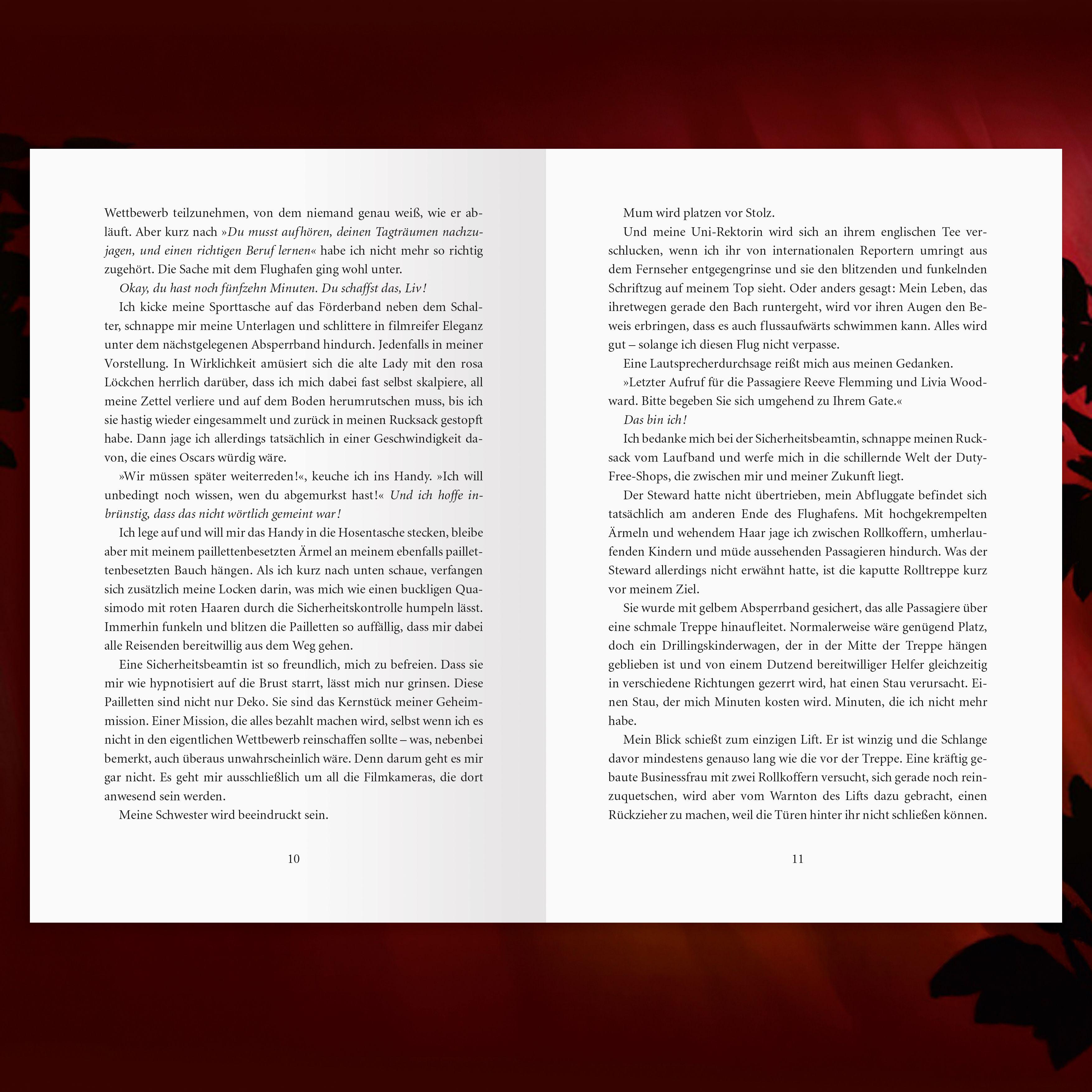 Beispielinhalt (Bild) Palace of Ink & Illusions, Band 1 - Der Kuss der Muse