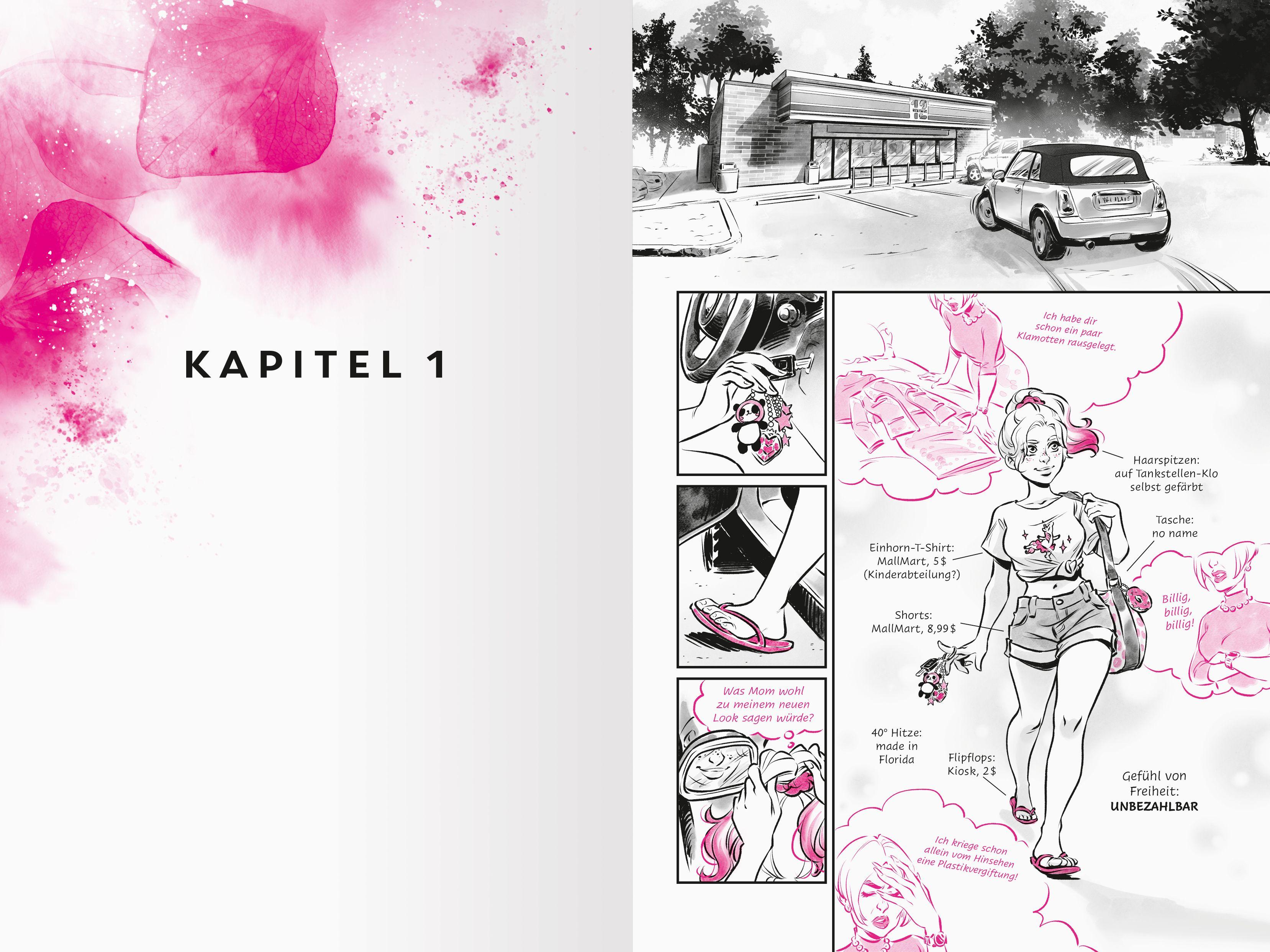 Beispielinhalt (Bild) Kiss Me Once: Die Graphic Novel (Kiss the Bodygard, 1)