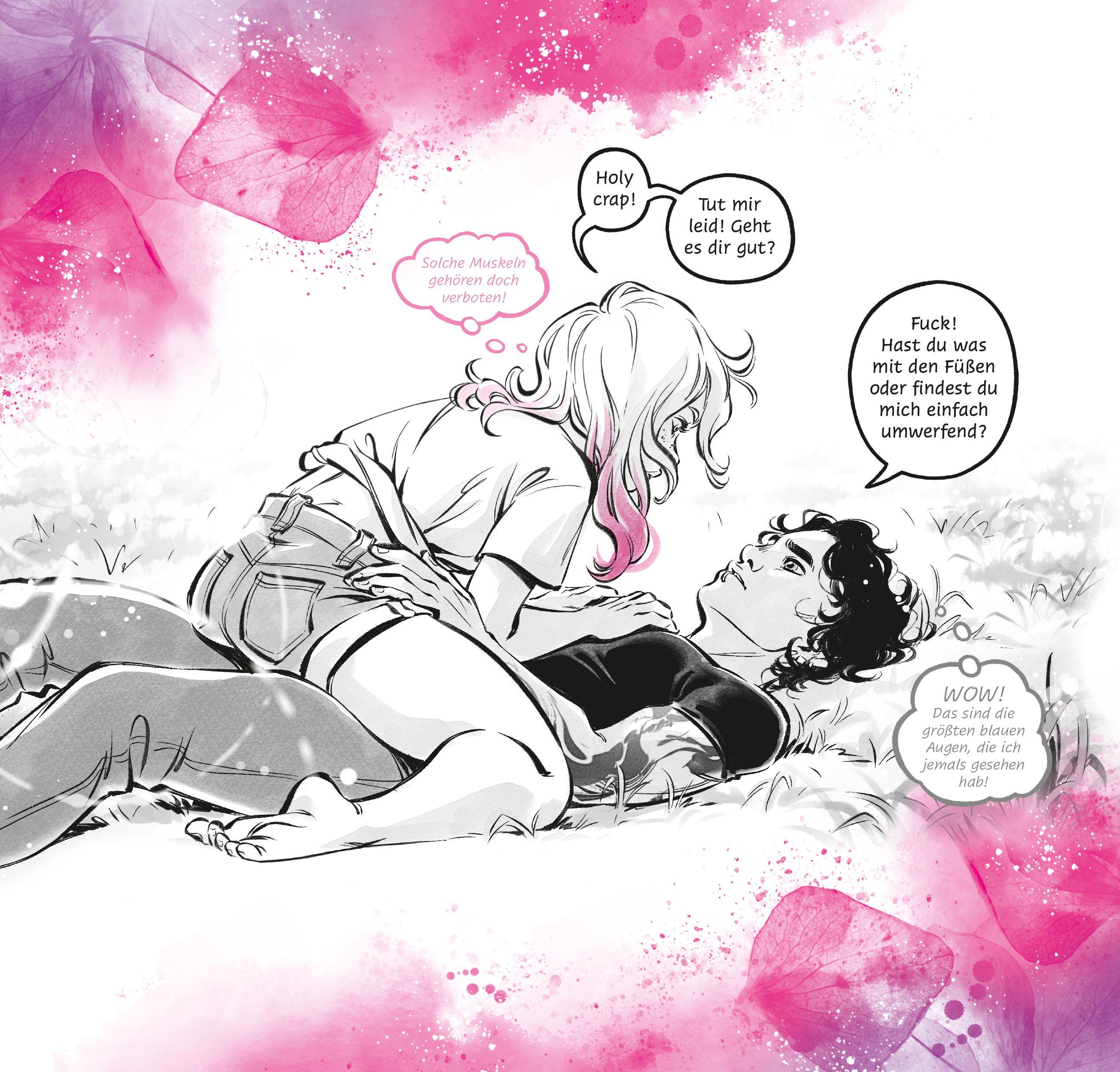 Beispielinhalt (Bild) Kiss Me Once: Die Graphic Novel (Kiss the Bodygard, 1)
