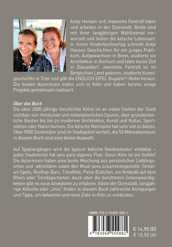 Rückseitencover Köln und Umland - HeimatMomente