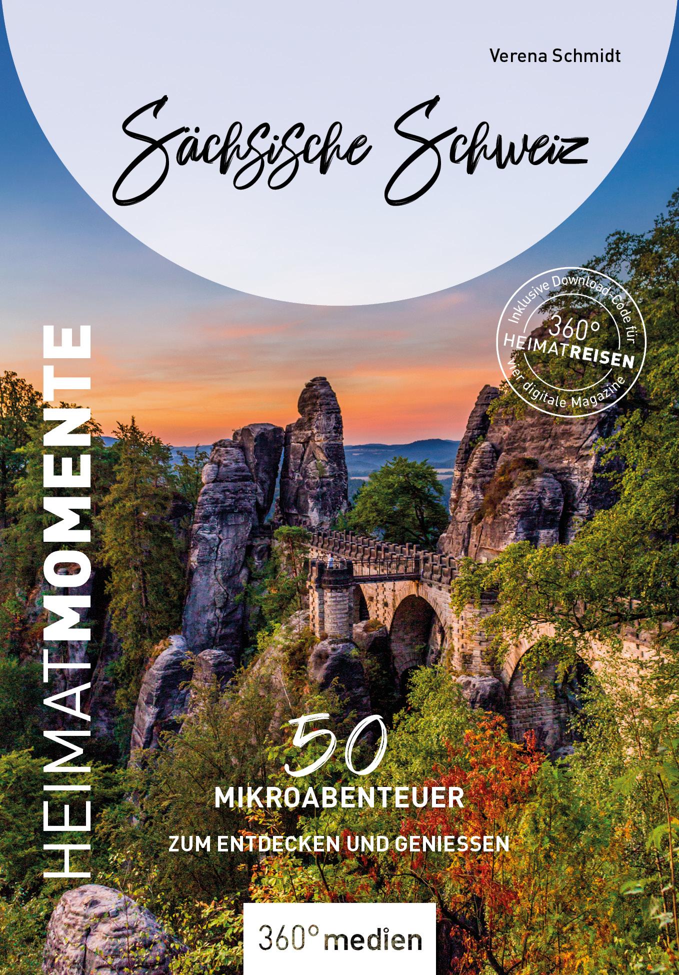 Vorderes Coverbild Sächsische Schweiz - HeimatMomente