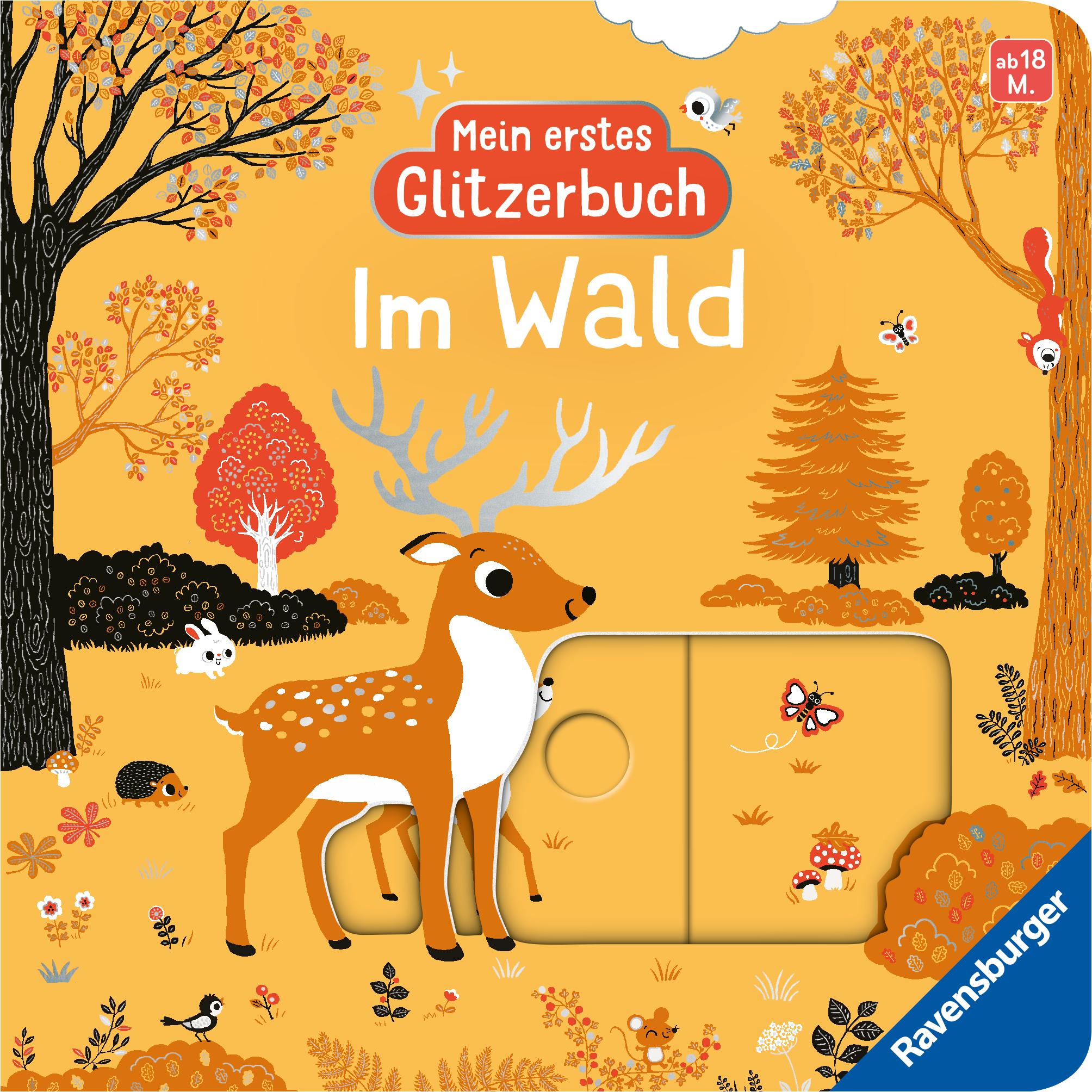 Vorderes Coverbild Mein erstes Glitzerbuch - Im Wald