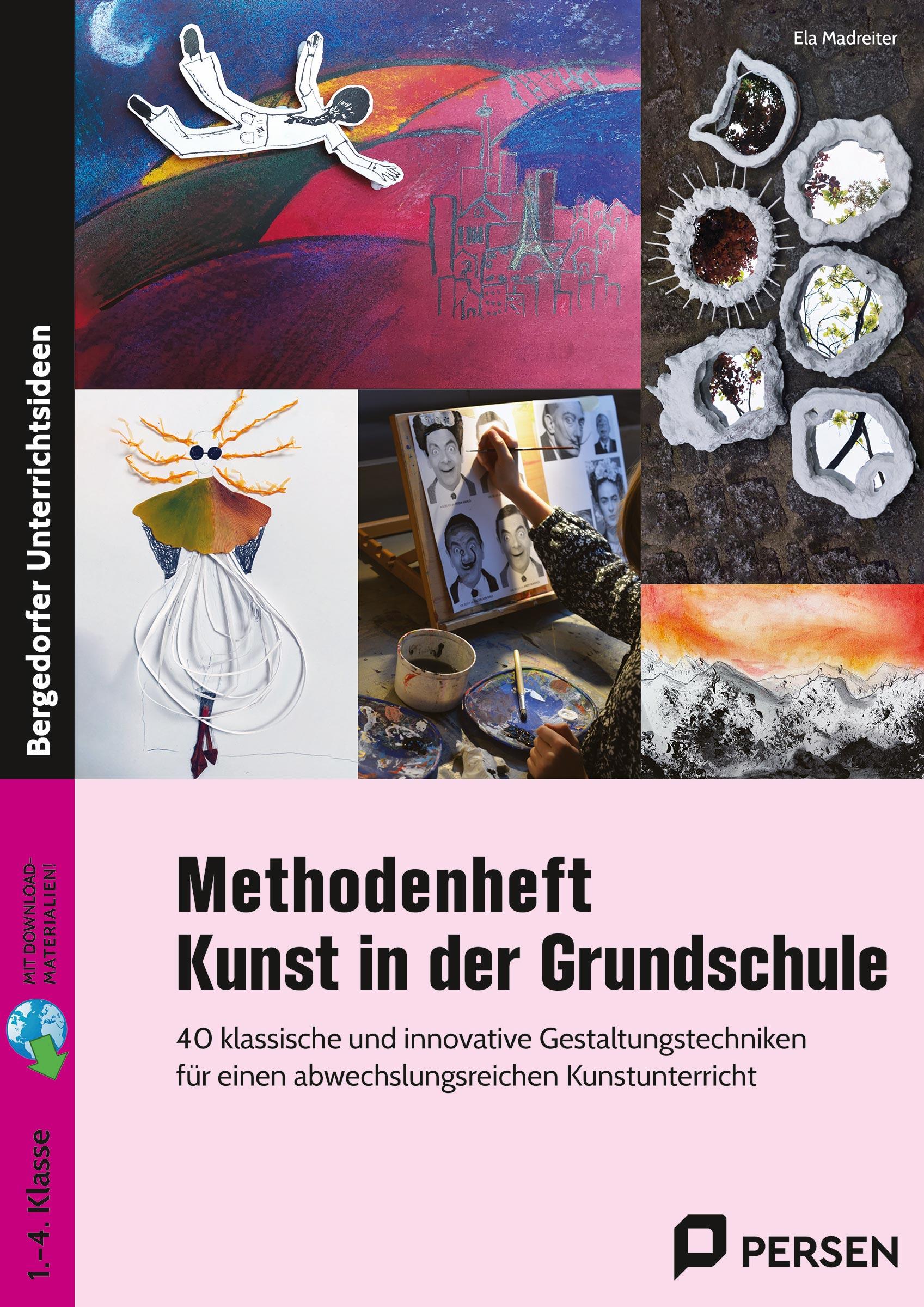 Vorderes Coverbild Methodenheft Kunst in der Grundschule