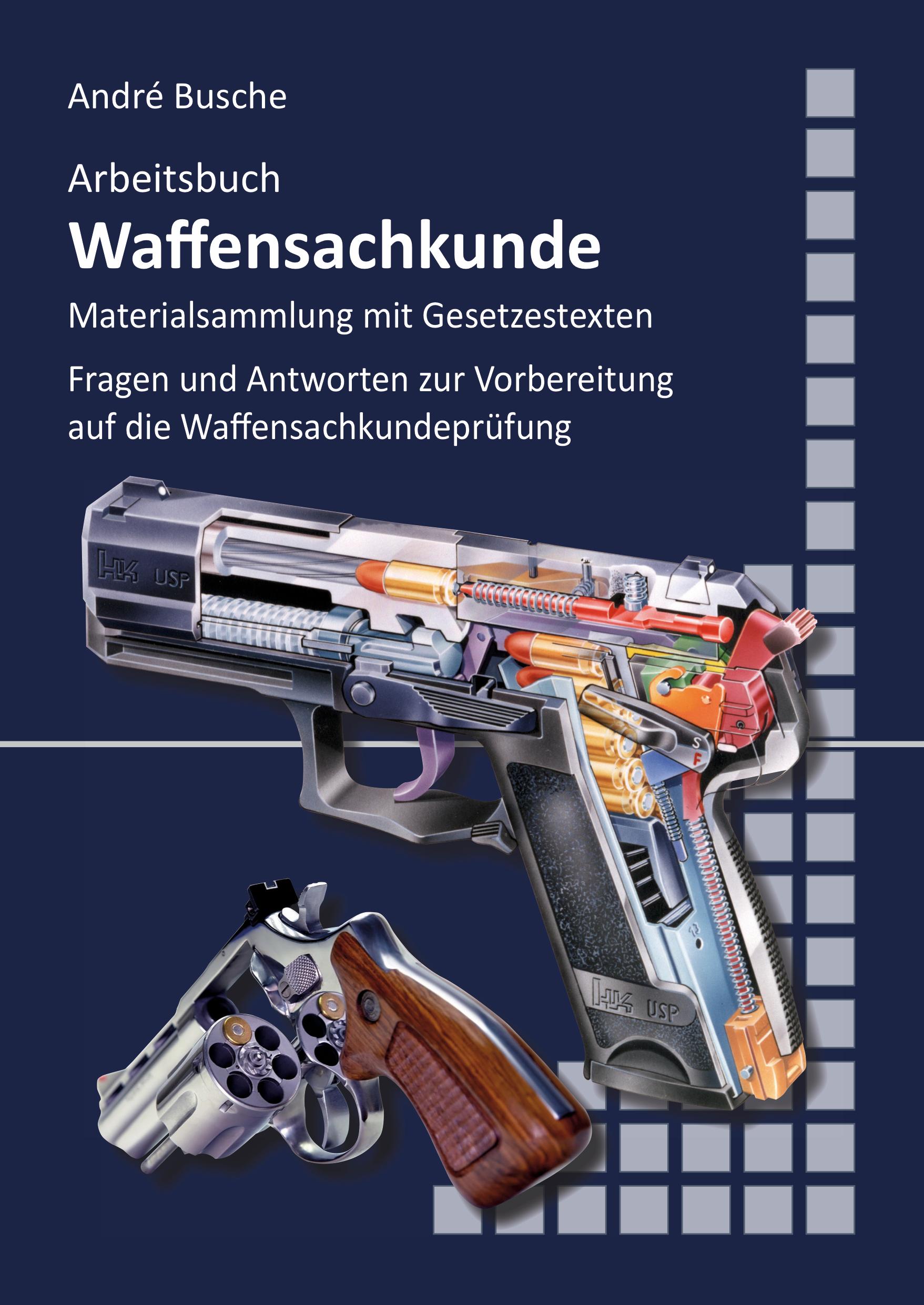 Vorderes Coverbild Arbeitsbuch Waffensachkunde