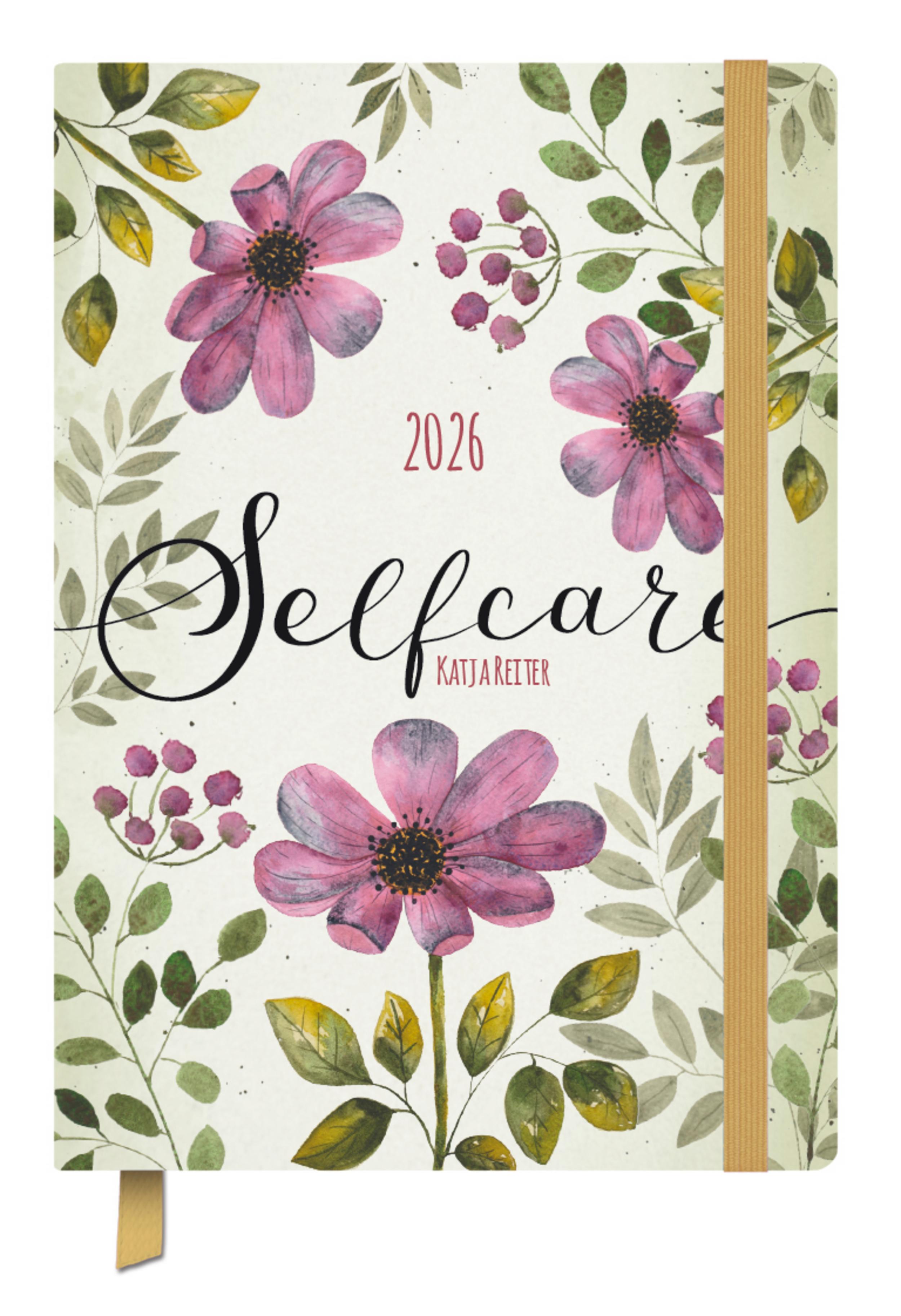 Vorderes Coverbild Terminkalender Jahresbegleiter Selfcare 2026