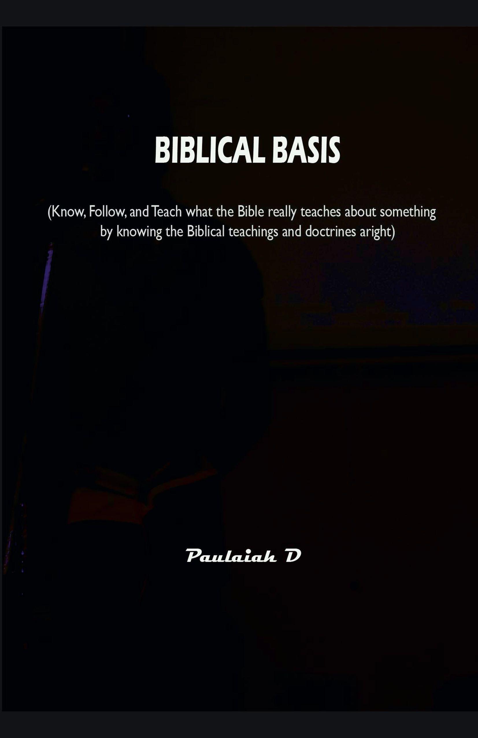 Vorderes Coverbild Biblical Basis