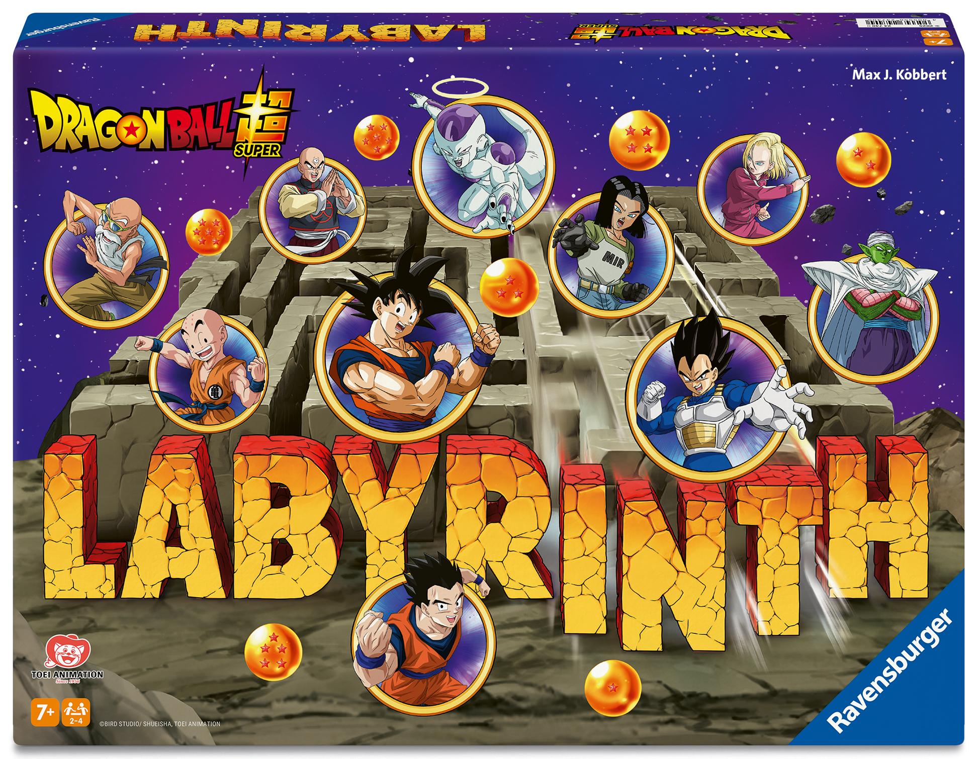 Vorderes Coverbild Dragon Ball Super Labyrinth - Gesellschaftsspiel & Brettspiel ab 7 Jahre