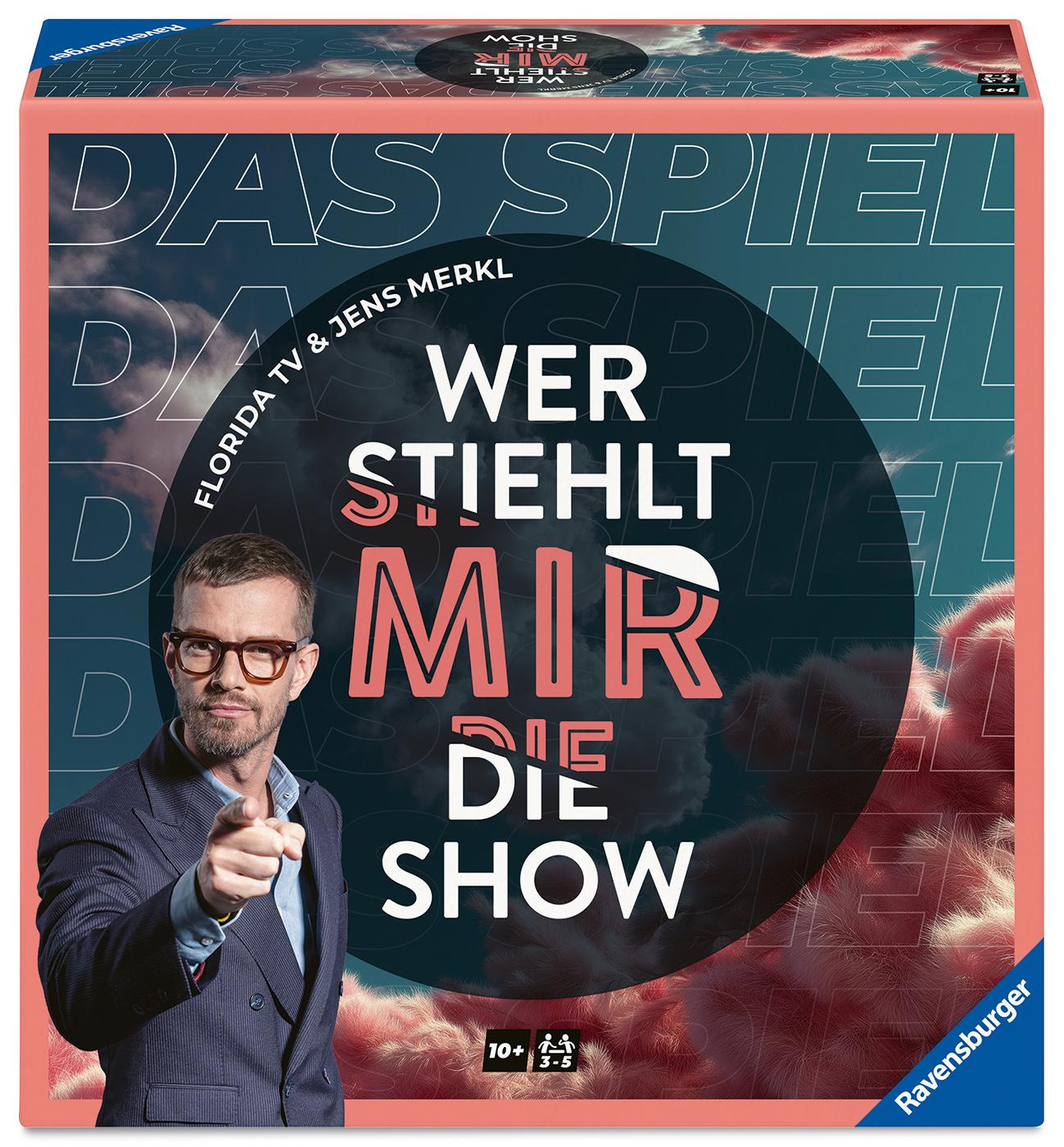 Vorderes Coverbild Wer stiehlt mir die Show? - Gesellschaftsspiel & Brettspiel ab 10 Jahre
